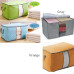 Premium Quilted Foldable Storage Bag with Transparent Window Premium Quilted Foldable Storage Bag with Transparent Window