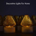 12Pcs Flameless LED Tea Light Candles for Home & Event Decor, Diwali