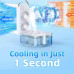 Electric Fan Desktop Double-Head Powerful Air