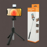RLS 3-in-1 Selfie Stick Tripod with Remote & LED Light RLS 3-in-1 Selfie Stick Tripod with Remote & LED Light