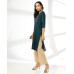 Women Embroidered Yoke Straight Kurta