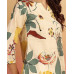POPMANTRA Women Floral Print Straight Kurti