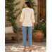 Women Embroidery V-Neck Tunic Women Embroidery V-Neck Tunic