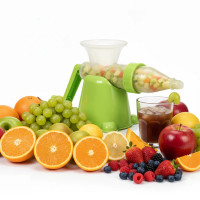 Manual Juicer Modern Plastic Fruit and Vegetable Juicer