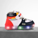 Balakplus Velcro Sneakers For Boys & Girls (Red, 7-8 Years)