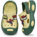 Crazyly Sling Back Clogs For Boys & Girls (Yellow , 4-4.5 Years)