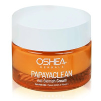 Oshea Herbals Papayaclean Anti Blemish Face Cream for Hydration & Glow (50 g)