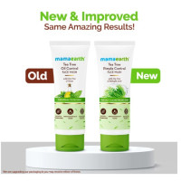 MamaEarth Tea Tree Natural  for Acne & Pimples Removal with Neem Face Wash