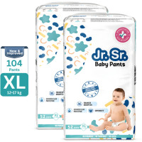 Jr. Sr. Baby Diaper Pants with Advanced Leak Protection