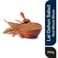 Organic and Pure Red Wheat Whole, Hard Wheat Whole, Lal Gehu Gehun Whole Wheat (0.2 kg)