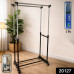 Double Pole Adjustable Garment Stand (1 Set) 