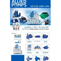 ALLIED PUMPS - Supply & Services of Pumps and Water Solutions ALLIED PUMPS - Supply & Services of Pumps and Water Solutions