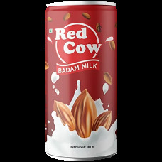 Red Cow Badam Flavoured Milk - Rich In Vitamins, Dairy-Based Drink, 180 ml Red Cow Badam Flavoured Milk - Rich In Vitamins, Dairy-Based Drink, 180 ml