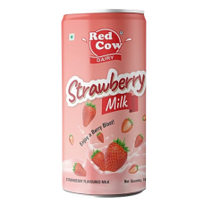 Red Cow Strawberry Flavoured Milk - Rich In Vitamins, Dairy-Based Drink, 180 ml Red Cow Strawberry Flavoured Milk - Rich In Vitamins, Dairy-Based Drink, 180 ml