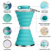 Silicone Collapsible Water Bottle for Camping & Sports (BPA Free, Leak Proof)