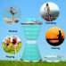 Silicone Collapsible Water Bottle for Camping & Sports (BPA Free, Leak Proof)