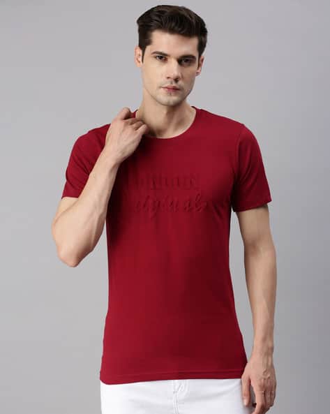 Fluorescent green t-shirt for men