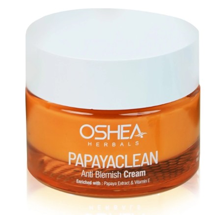 Oshea Herbals Papayaclean Anti Blemish Face Cream for Hydration & Glow (50 g)