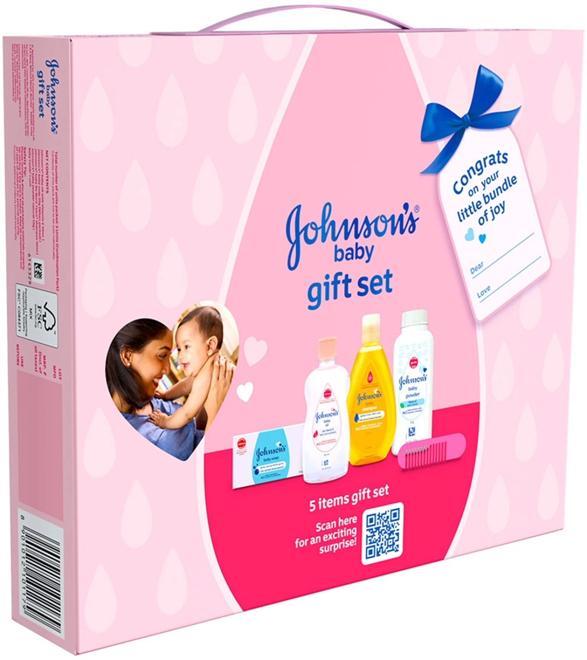 JOHNSON'S BABY Gift Pack (Blue)